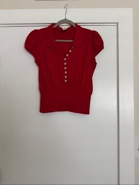 Anthropologie Mauve top